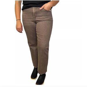 Brown curvy high rise jeans sz 10/12